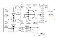 1172277217 239 FT20964 12vdc 240vsq Inverter 2n3055 