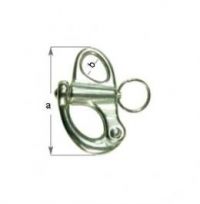 1342144192 2939 FT141701 Stainless Steel Fixed Snap Shackle 